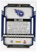 Will Levis 2023 Panini Score Rookie Card #303