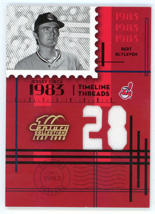 Bert Blyleven 2004 Donruss Timeless Threads Patch Relic #TT-17