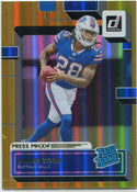 James Cook 2022 Panini Donruss Rated Rookie Press Proof RC #315
