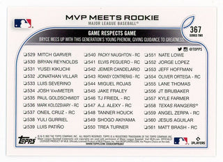 MVP Meets Rookie 2022 Topps Series Two #367 Card