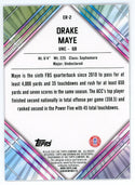 Drake Maye 2023 Topps Bowman Chrome Early Risers #ER-2