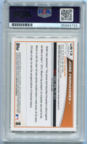 Jose Fernandez 2013 Topps Autographed Card #US13 PSA/DNA Certified