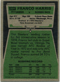 Franco Harris 1975 Topps Card #300