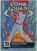 Shohei Ohtani 2022 Panini Donruss Bomb Squad Vector Parallel Card #BS-3