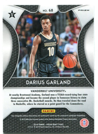 Darius Garland Panini Prizm Draft Picks 2019