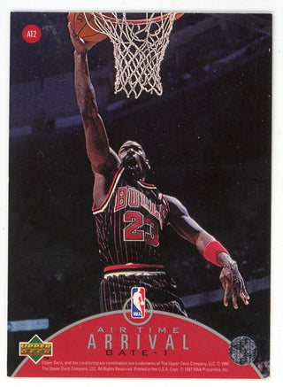 Michael Jordan 1997 Upper Deck Air Time Departure #AT2