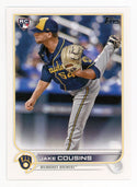 Jake Cousins 2022 Topps Series One #20 Card