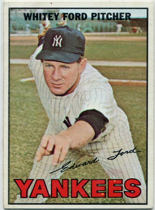 Whitey Ford 1967 Topps Card #5