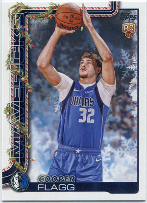 Cooper Flagg 2025 - 2026 Topps Holiday RC #H161