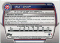Matt Shaw 2023 Bowman Draft Chrome RC #BDC-33