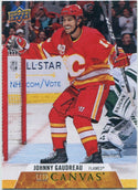 Johnny Gaudreau 2020 - 2021 Upper Deck Canvas Card #C11