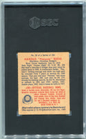 Pee Wee Reese 1949 Bowman Card #36 SGC Graded 3