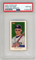 Drew Waters 2020 Topps 206 Carolina Brights PSA MT 10