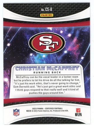 Christian McCaffrey 2023 Panini Certified Stars #CS-8