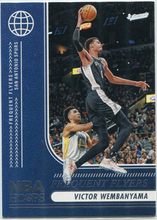 Victor Wembanyama 2024 - 2025 Panini Hoops Frequent Flyers Card #10
