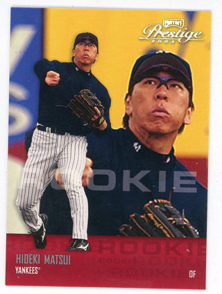Hideki Matsui 2003 Playoff Prestige Rookie #197