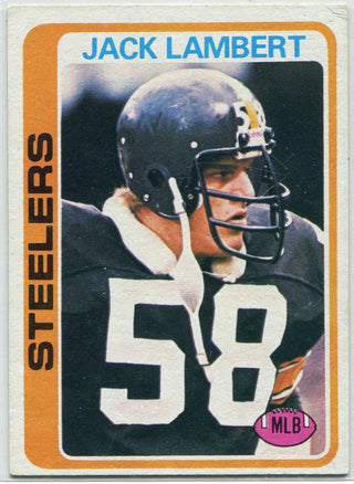 Jack Lambert Topps 1978 Card #165