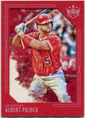 Albert Pujols 2020 Panini Diamond Kings Red Frame Card #103