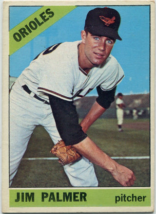 Jim Palmer 1966 Topps Card #126