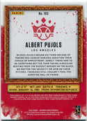 Albert Pujols 2020 Panini Diamond Kings Red Frame Card #103