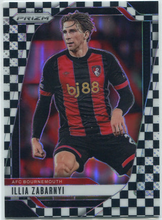 Illia Zabarnyi 2024 - 2025 Panini Prizm Premier League Checkerboard Prizm Card #193