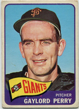 Gaylord Perry 1965 Topps Card #193