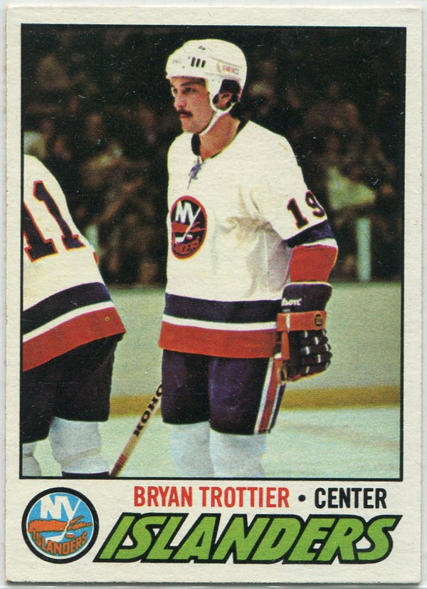 Bryan Trottier 1977 - 1978 Topps Card #105