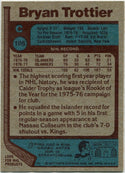 Bryan Trottier 1977 - 1978 Topps Card #105