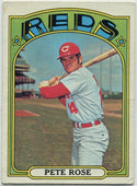 Pete Rose 1972 Topps Card #559