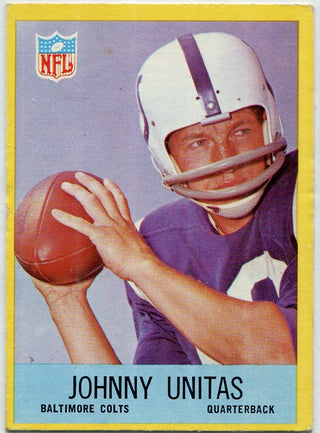 Johnny Unitas 1967 Philadelphia Card #23