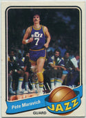 Pete Maravich 1979 - 1980 Topps Card #60
