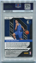 Jalen Brunson 2018 - 2019 Panini Prizm Red Cracked Ice RC PSA Graded 9