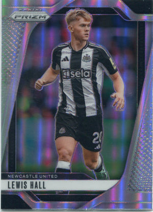 Lewis Hall 2024 - 2025 Panini Prizm Premier League Silver Prizm Card #106