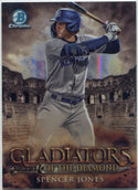Spencer Jones 2024 Bowman Chrome Gladiators Of The Diamond Card #GOTD-17