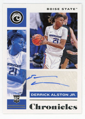 Derrick Alston Autographed 2021 Panini Chronicles Draft Picks #CR-DAJ