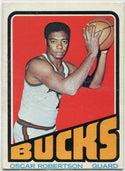 Oscar Robertson 1972 - 1973 Topps Card #25