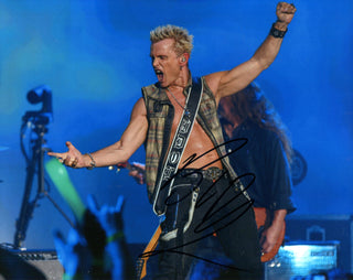Billy Idol Autographed 8x10 Photo