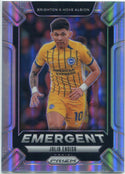 Julio Enciso 2024 - 2025 Panini Prizm Premier League Emergent Silver Prizm Card #12
