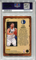 Luka Doncic 2023 Mosaic Notoriety #8 PSA 10 Card