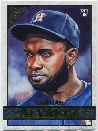 Yordan Alvarez 2020 Topps Gallery RC #16
