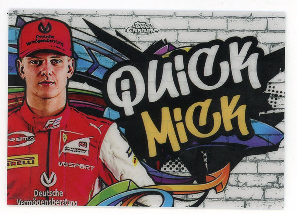 Mick Schumacher 2020 Topps Chrome "Quick Mick" #TT-15