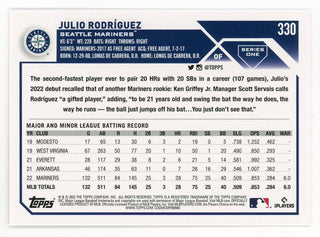 Julio Rodriguez 2023 Topps Series One All Stars #330 Card