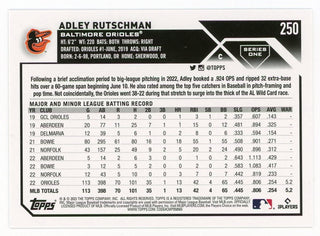 Adley Rutschman 2023 Topps Series One All Star #250 Card