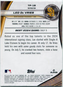 Leo De Vries 2024 Bowman's Best Refractor RC #TP-18