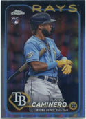 Junior Caminero 2024 Topps Chrome Update Refractor RC #USC193