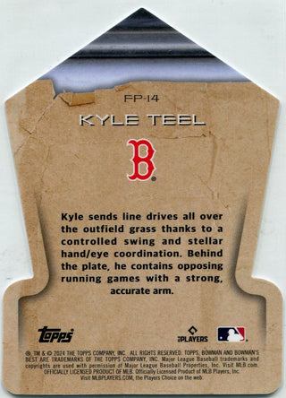 Kyle Teel 2024 Bowman's Best Fabled Phenoms Refractor RC #FB-14