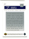 Mickey Mantle 2003 Topps #UD7 Card