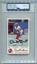 Darrell Green Autographed Card PSA/DNA Certified