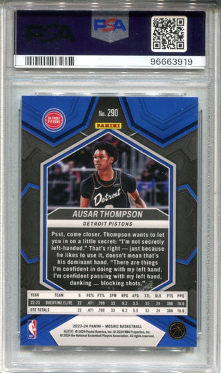 Ausar Thompson 2023-24 Panini Mosaic #290 Card