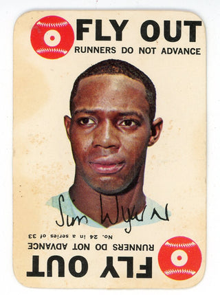 Jim Wynn 1968 Topps Fly Out Card #24